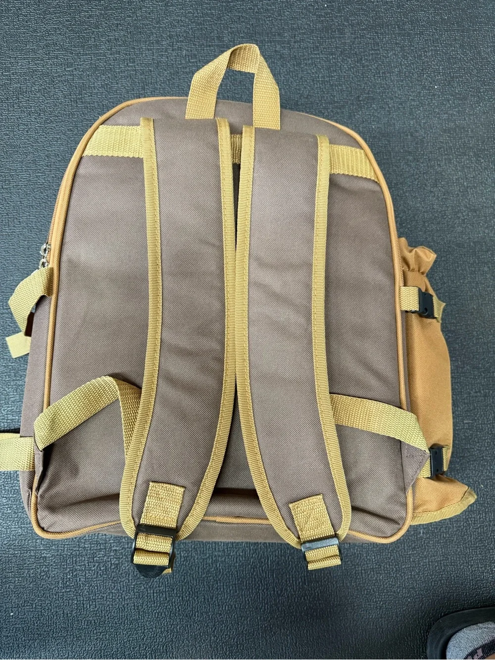 Brown Picnic Backpack NWT